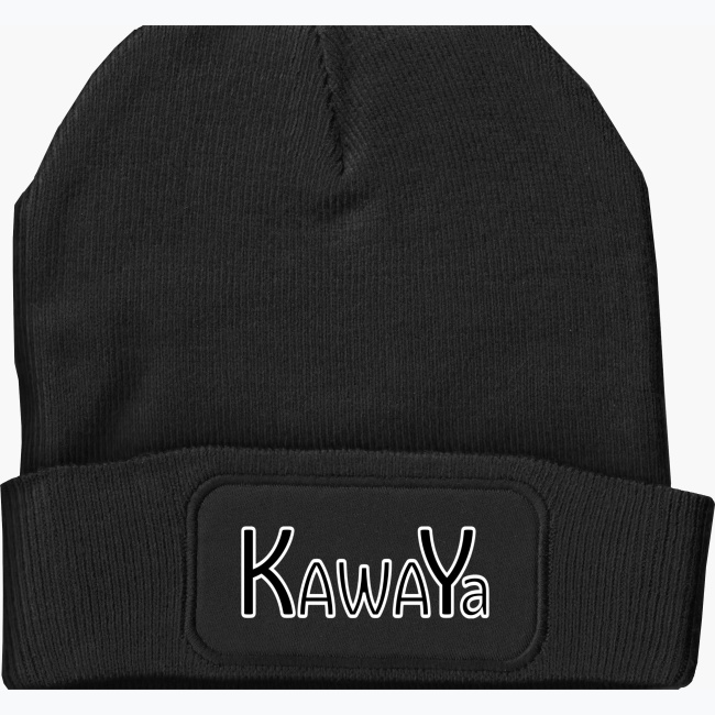 Czapka beanie KawaYa – szara zimowa czapka