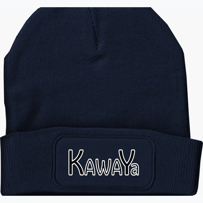 Czapka beanie KawaYa – szara zimowa czapka