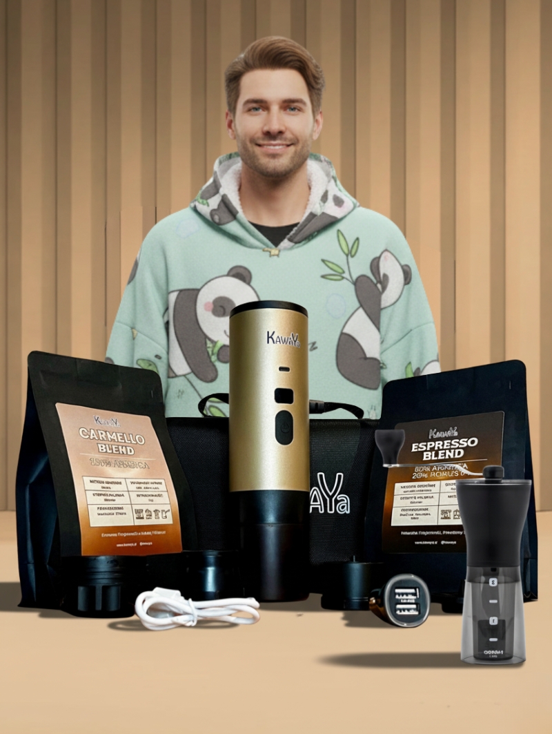 Zestaw Zimowy Kawosz z Kocobluzą