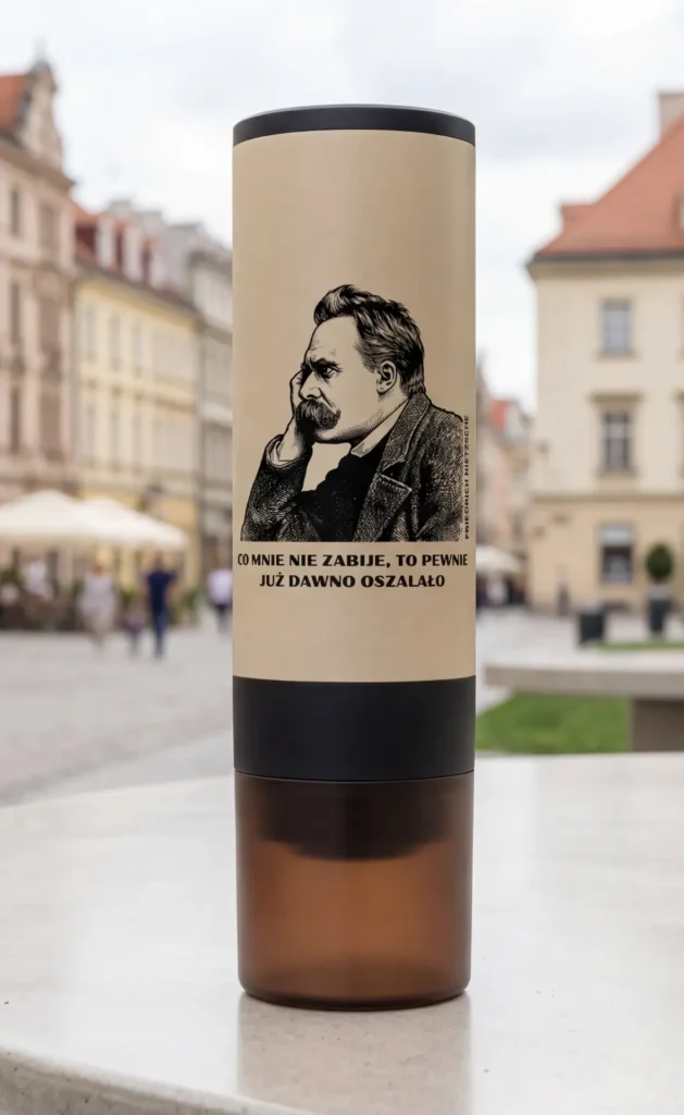 Mobilny Ekspres z motywem Friedrich Nietzsche