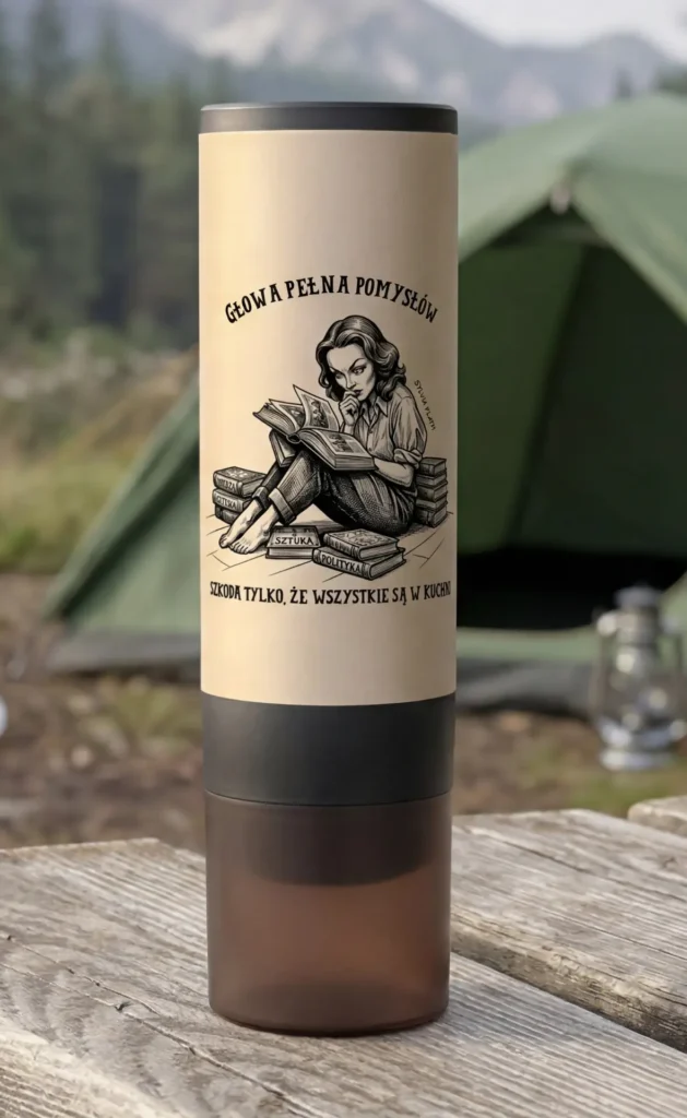 Mobilny Ekspres z motywem Sylvia Plath