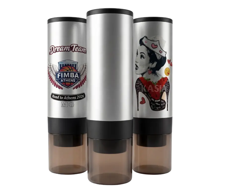 Personalizowane ekspresy KawaYa z nadrukiem UV